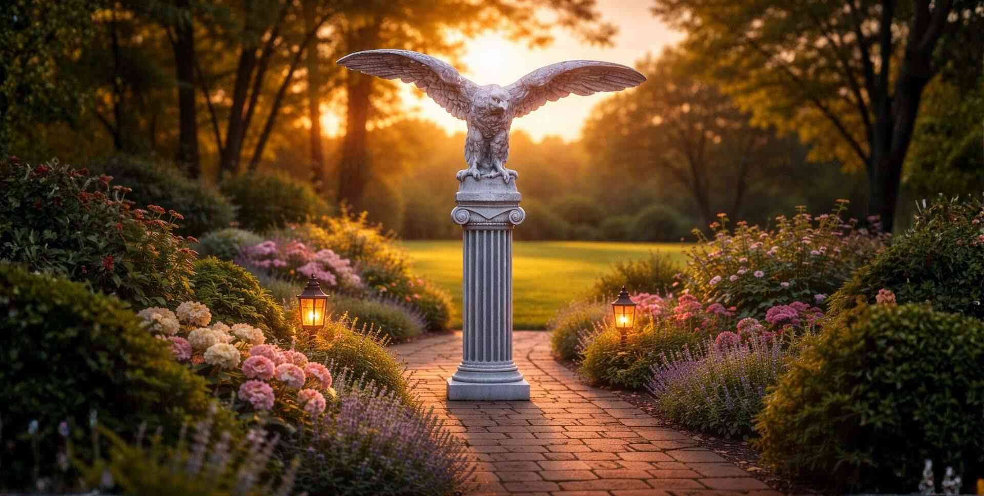 Zuilen: de perfecte manier om uw tuinbeeld een podium te geven